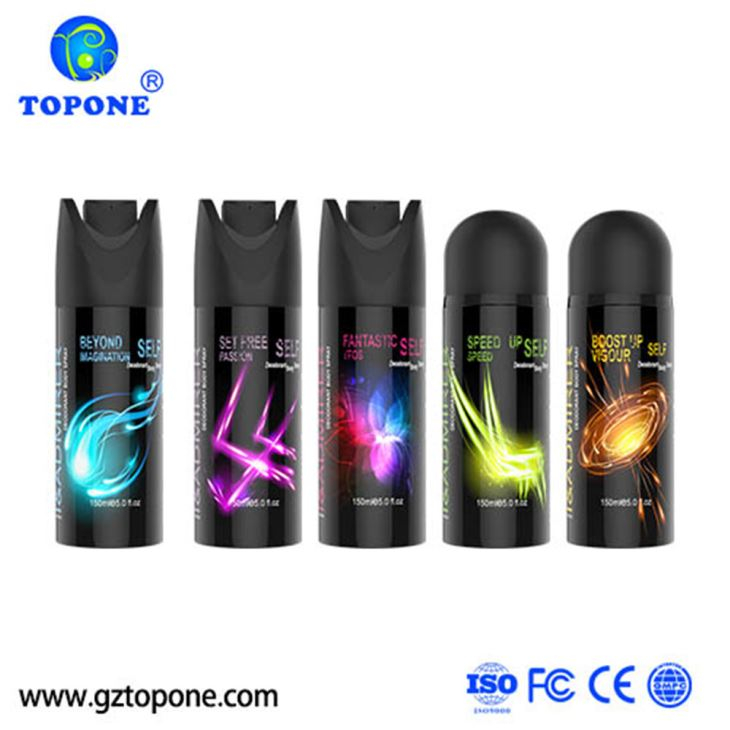 Spray desodorante corporal en aerosol para hombre